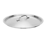 Ollas Agnelli Cubierta de Acero Inoxidable, Plata, 20 cm