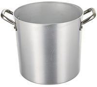 Ollas Agnelli Pan de Aluminio, con Dos Asas de Acero Inoxidable, 10 litros, Plata