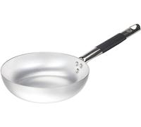 Ollas Agnelli Pan evasé Salto de Altura de Aluminio, 3 mm de Espesor, con Mango de Acero Inoxidable Cool, de Plata, 20 cm
