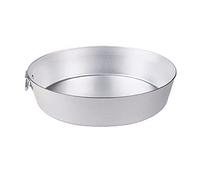 Ollas Agnelli Tortiera con Anillo cónico BLTF Aluminio, Plata, 26 cm