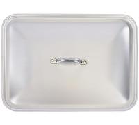 Ollas Cubierta Agnelli para Tostador Rectangular, BLTF Aluminio, Plata, 35x26 cm