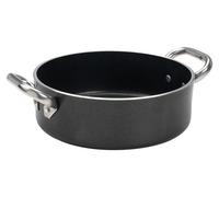 Ollas y cacerolas Agnelli, modelo Kasserolle ALSA2106SS32, línea Alblack, B-Crist, tamaño 32
