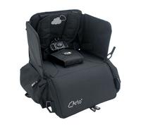 Olmitos - Asiento Elevador Arlo ultra ligero multifunción by NIU - Bolso para Silla de pasaeo/Mochila de viaje/Elevador - Con cambiador y bolsillo térmico Black