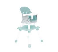 Olmitos - Trona Multifunción 5 en 1 - Convertible en Trona, asiento elevador/alzador, taburete, mesa y silla infantil - Hasta los 25kg - Adaptable a la etapa del bebe… Green