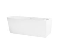 Oltens Delva bañera de esquina 150x75 cm rectangular blanco 11006000