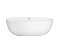 Oltens Ebba bañera exenta 170x80 cm oval blanco 12012000