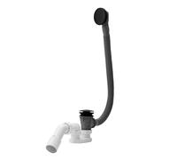 Oltens Fusa sifón para bañera negro mate 03002300