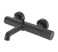 Oltens Hamnes grifo de bañera y ducha a pared negro mate 34005300