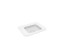 Oltens Hamnes lavabo 60x46.1 cm rectangular para mueble blanco brillante 40212000