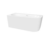 Oltens Hulda bañera de esquina 160x75 cm blanco 11003000