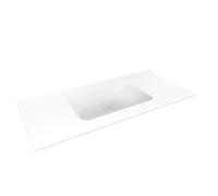 Oltens Kalla lavabo 100.2x46 cm rectangular para mueble blanco brillante 40211000