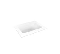 Oltens Kalla lavabo 60.2x46 cm rectangular para mueble blanco mate 40207900