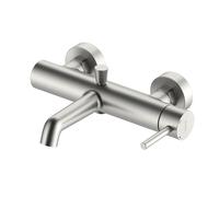 Oltens Molle grifo de bañera y ducha a pared níquel 34112910