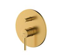 Oltens Molle grifo de bañera y ducha empotrado oro cepillado 34100810