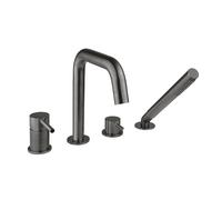 Oltens Molle grifo de bañera y ducha en bañera grafito 34200400