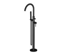 Oltens Molle grifo de bañera y ducha en suelo negro mate 34300300