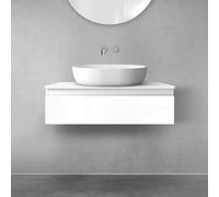 OLTENS: Mueble bajo lavabo con 1 cajón, 80 x 23,6 cm