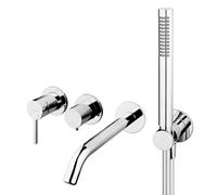 Oltens Rann grifo de bañera y ducha empotrado cromo 34110100