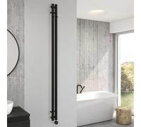 OLTENS Stang (modelo "e"), radiador eléctrico para baño, 9,5 x 180 cm