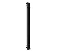 Oltens Stang radiador de baño decorativo 180x15 cm negro mate 55011300