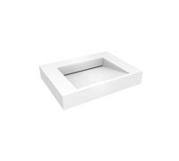 Oltens Stila lavabo 60x45 cm rectangular clásico blanco brillante 40000000