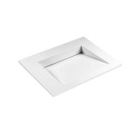 Oltens Stila lavabo 60x45 cm rectangular para mueble blanco mate 40200900