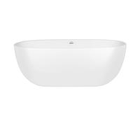 Oltens Stora bañera exenta 170x78 cm oval blanco 12001000