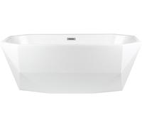 Oltens Stygg bañera exenta 160x73 cm oval blanco 12005000