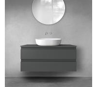 Oltens Vernal armario 100x45.6x47 cm suspendido, para lavabo grafito mate 60002400