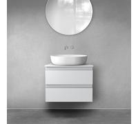 Oltens Vernal armario 60x45.6x47 cm suspendido, para lavabo gris mate 60000700