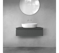 Oltens Vernal armario 80x45.6x23.6 cm suspendido, para lavabo grafito mate 60010400