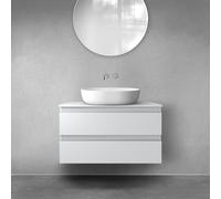 Oltens Vernal armario 80x45.6x47 cm suspendido, para lavabo gris mate 60001700