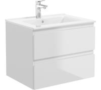 Oltens Vernal lavabo 61x46 cm rectangular para mueble blanco brillante 41205000