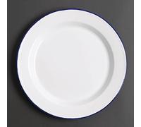 Olympia 6 x esmalte placa de cena 245 mm servicio comedor cocina vajilla
