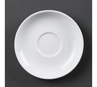 Olympia CB465 Espresso platillo, blanco (Pack de 12)