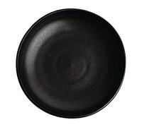 Olympia FA320 - Cuencos de lona (230 mm, 600 ml, 6 unidades), color negro