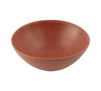 Olympia FC714 Build-a-Bowl Cantaloupe - Cuenco (cerámica, 230 mm, 4 unidades), color naranja
