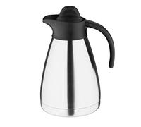 Olympia Jarra de vacío de 1 L de acero inoxidable con tapa de rosca