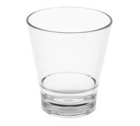 Olympia Kristallon - Vaso apilable PC transparente, 350 ml, caja 6