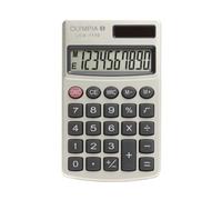 Olympia LCD 1110, Calculadora de bolsillo, color plata