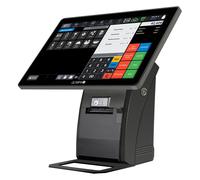 Olympia T215DK Caja Registradora con Pantalla Táctil de 15 pulgadas, Negro
