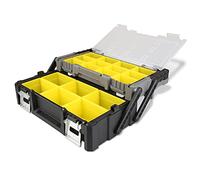 Olympia Tools Organizador de caja de herramientas portátil de plástico de 18 pulgadas