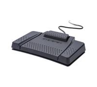 Olympus OM System RS31N Pedal USB Pedal USB ergonómico con 4 botones, tapete antideslizante y cable largo para controlar fácilmente su software de