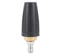 Omabeta Boquilla Turbo para Lavadora a Presión de 3000PSI, Diseño Multifuncional y Resistente Al Calor para una Limpieza Eficiente, Acero Inoxidable, 1/4 pulg., 1 Unidad (030)