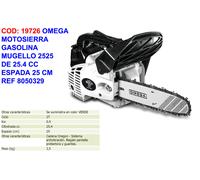OMEGA Motosierra de Gasolina Mugello 2525 25.4 CC