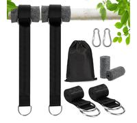 Omgoods - Accesorio para columpio tipo hamaca, con mosquetón y funda protectora