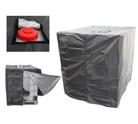 Omgoods - Cubierta para tanques - Funda protectora impermeable de 420D para tanques de 1000 litros