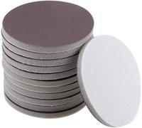 Omgoods - Discos de lija 1200/1500 granos - 12 unidades - Con sistema de sujeción por velcro - Para uso en seco o húmedo - Ligeros - Material de lijado duradero - Papel de lija
