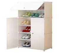 Omgoods - Estantería modular para 18 pares de zapatos