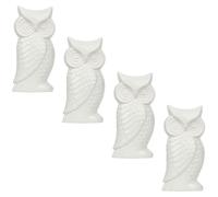 Omgoods - Juego de 4 humidificadores cerámicos con forma de búho